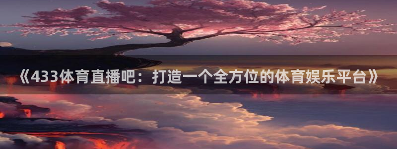 《433体育直播吧：打造一个全方位的体育娱乐平台》